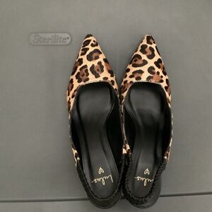 Cheetah Slingback Heels